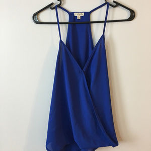 Flowy Blue Top